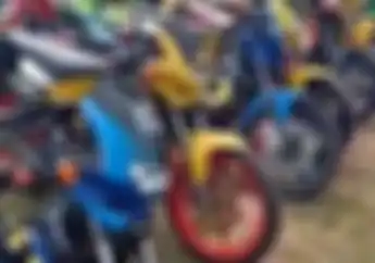 Bikin Ngiler, Video Puluhan Motor Langka Cagiva Stella 125 Berbaris Rapi, Barang Orisinal Semua