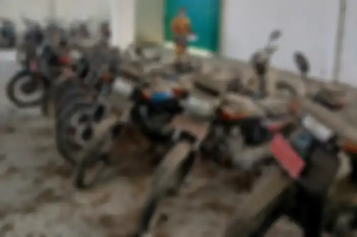 Harta Karun di Dalam Gudang di Badung Berisi Puluhan Unit Motor Siap Dilelang, Buka Harga Segini