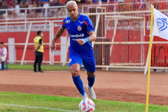 Wiliam Marcilio saat membela Arema FC pada Liga 1 2024/2025