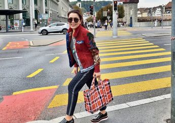 Jalan-jalan ke Hutan, Mayangsari Bawa Tas Seharga Puluhan Juta Rupiah