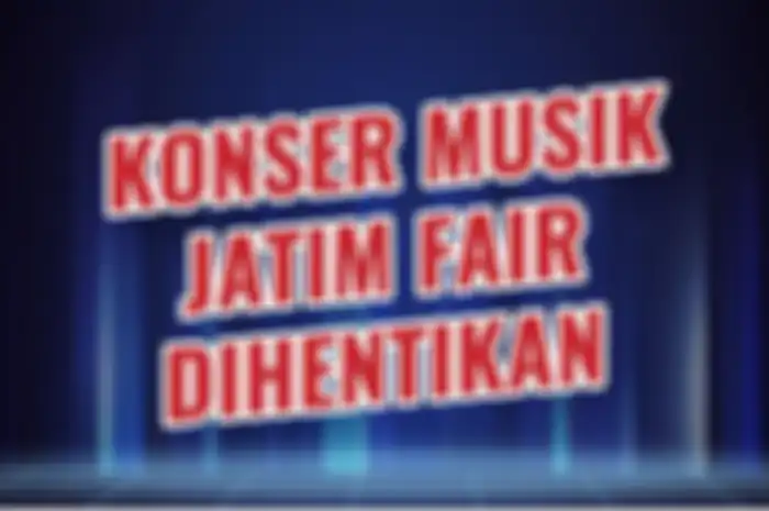 Konser musik Jatim Fair 2022 di Surabaya terpaksa dihentikan karena faktor keamanan.
