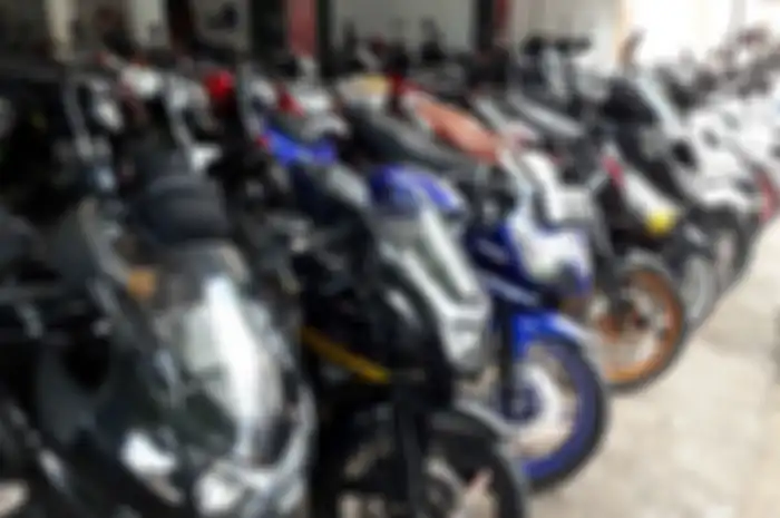 Ilustrasi. Bursa motor bekas