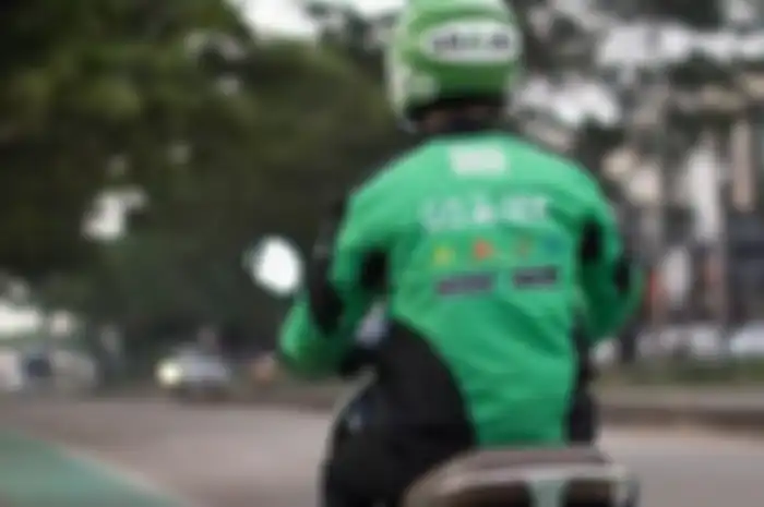 Ilustrasi driver ojol.