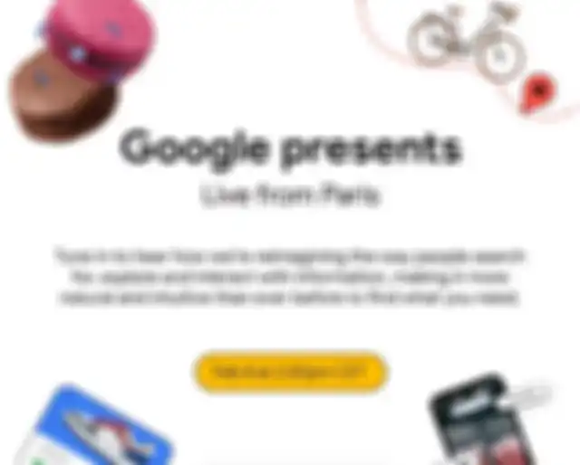 Acara Google live in Paris