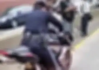 Pemilik Moge Pasti Nyebut Amit-amit Kalau Ditilang Polwan Ini