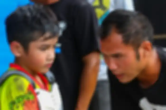 Hendriansyah dan putranya, Nelson Cairoli