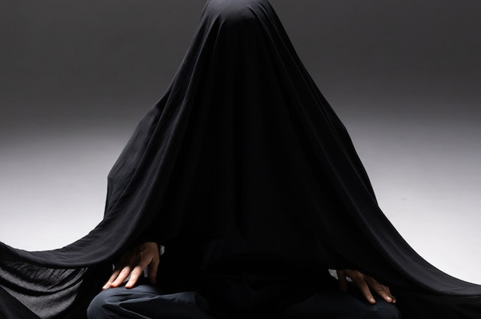 Ilustrasi wanita bercadar