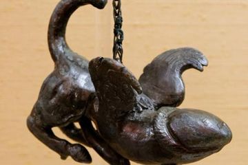 Karya seni berbentuk penis kerap ditemukan di rumah-rumah di Pompeii.