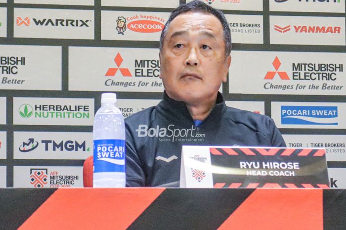 Pelatih timnas Kamboja, Ryu Hirose remehkan Timnas U-22 Indonesia di SEA Games 2023.