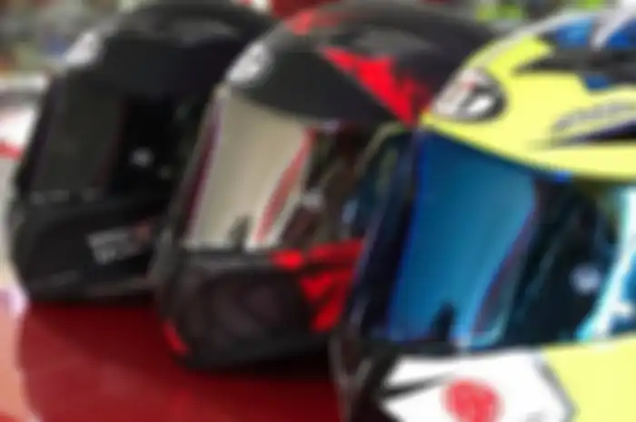 Flat visor buat helm KYT