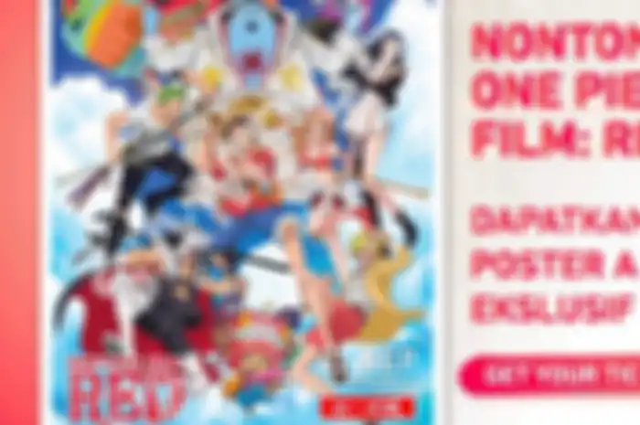 CGV Indonesia bagikan poster eksklusif One Piece Film: Red secara gratis.