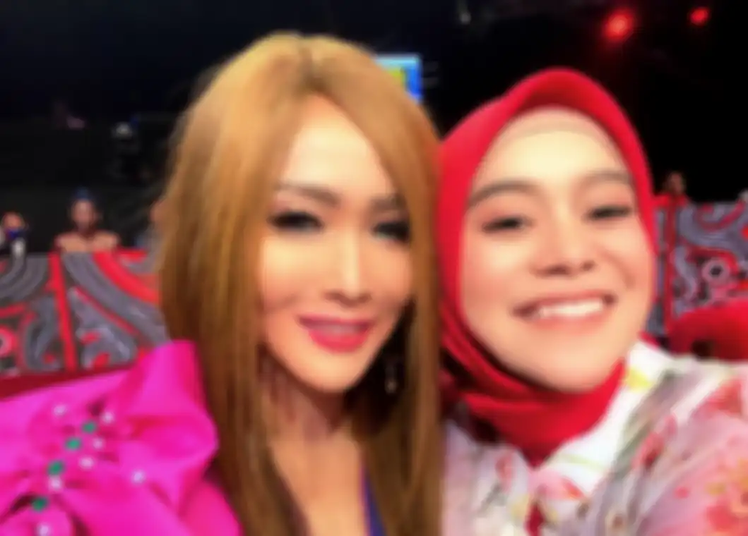 Inul bersama Lesti Kejora