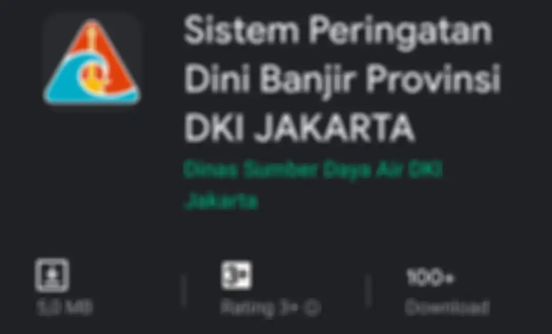 Aplikasi Sistem peringatan Dini Banjir