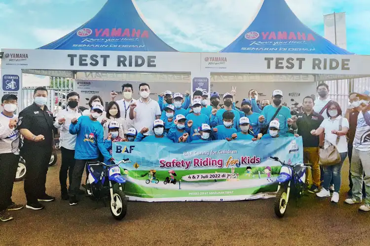 BAF Bareng Yamaha Gelar Safety Riding Science Buat Anak di Jakarta Fair