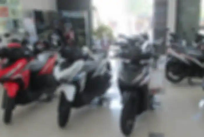 Ilustrasi dealer motor Honda