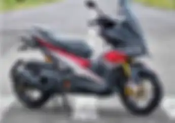 Kece Badai.. Yamaha Aerox 155 Dibikin Gaya Turing Tapi Sangar