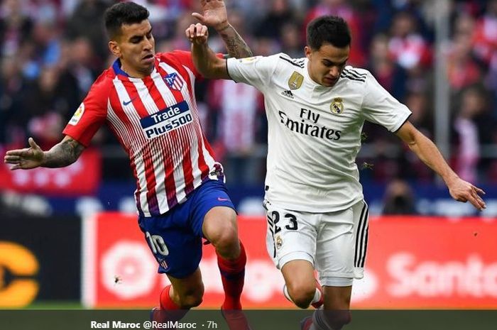 Pemain muda Real Madrid, Sergio Reguilon tampil luar biasa saat menghadapi Atletico. Dirinya siap merebut tempat utama di posisi bek kiri milik Marcelo.