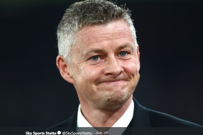 Pelatih Manchester United, Ole Gunnar Solskjaer.