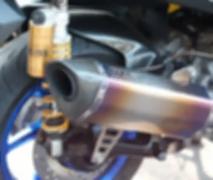 Knalpot GP Racing dari titanium sempurnakan mesin bore up XMAX