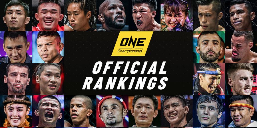 ONE Championship Umumkan Peringkat Petarung untuk Pertama Kalinya