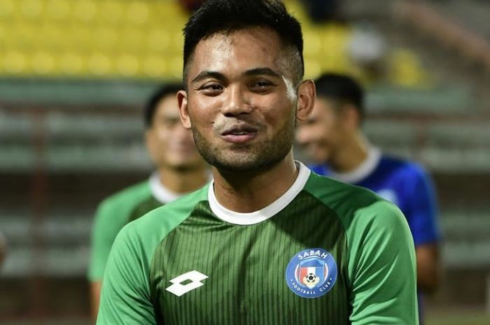 Saddil Ramdani sedang menjalani latihan bersama Sabah FC