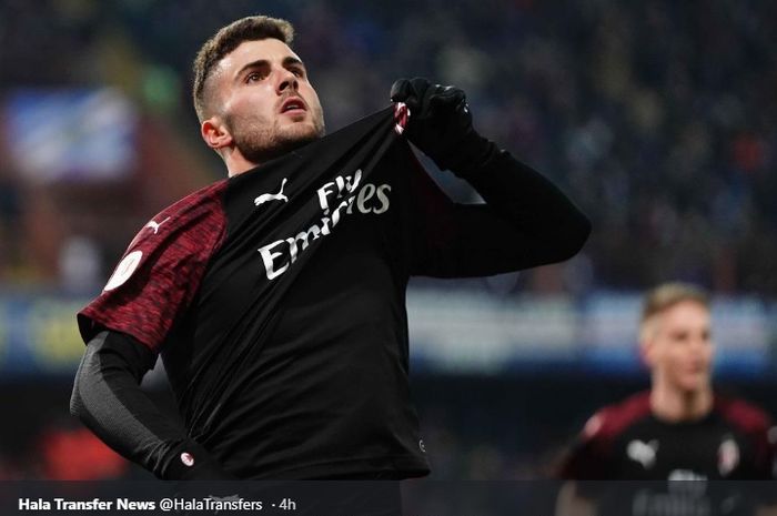 Penyerang muda AC Milan, Patrick Cutrone