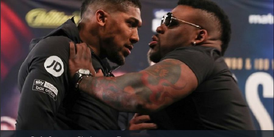 Konferensi Pers Anthony Joshua Vs Jarrell Miller Berlangsung Panas