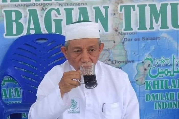 Foto Abdul Qadir Hasan Baraja pendiri Khalifatul Muslimin viral di media sosial. Dia mengaku baiat anggotanya bukan untuk kekarasan.