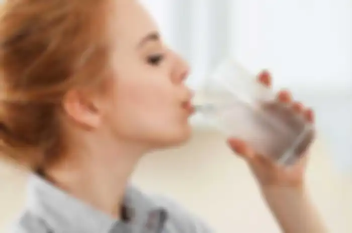 minum air dingin