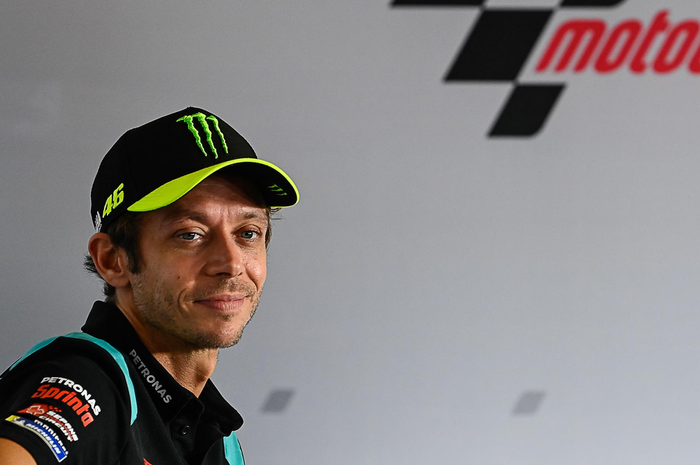 Pembalap tim Petronas Yamaha SRT, Valentino Rossi naik pitam di MotoGP Amerika 2021, omongannya enggak pernah didengar.