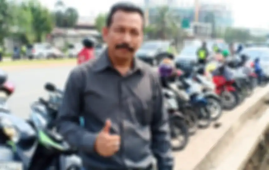 Pak Kiryanto. Dalam rangka pemeriksaan pajak kendaraan