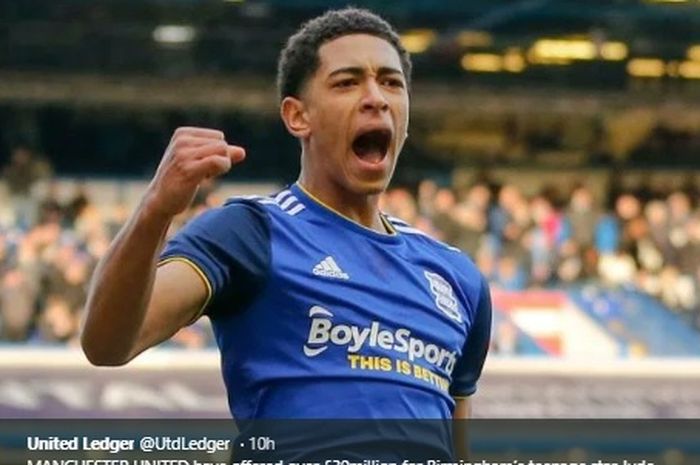 Jude Bellingham menjadi incaran klub top Eropa setelah bermain impresif bersama timnya, Birmingham City.