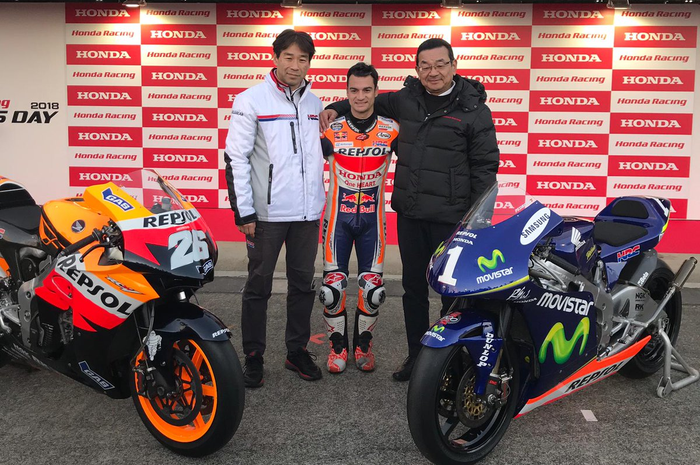 Honda Racing Corporation (HRC) memberikan kado perpisahan kepada Dani Pedrosa