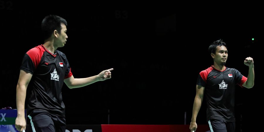 Rekap Hasil Final Kejuaraan Dunia 2019 - Emas Ke-3 Ahsan/Hendra dan Harinya Juara Bertahan