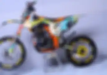 Suzuki Satria F-150 di Modifikasi Jadi Grasstrack Terus Ikut Kontes