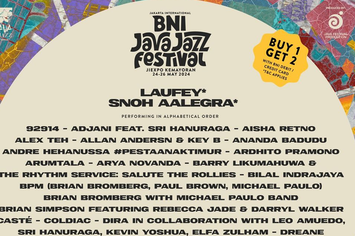 Jakarta International BNI Java Jazz Festival 2024