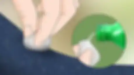 ilustasi membersihkan noda parfum
