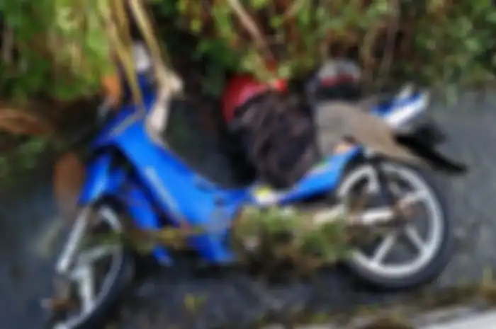 Suzuki Shogun misterius gegerkan warga Klaten, Jateng.