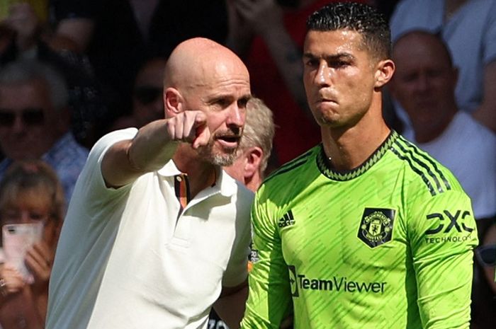 Cristiano Ronaldo bikin gempar fan Man United di medsos karena unggahannya yang diduga meledek kekalahan klub dan Erik ten Hag dari Chelsea.