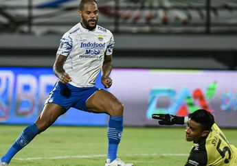 David da SIlva Tumbang, Persib Ditahan Imbang Arema FC di Babak Pertama