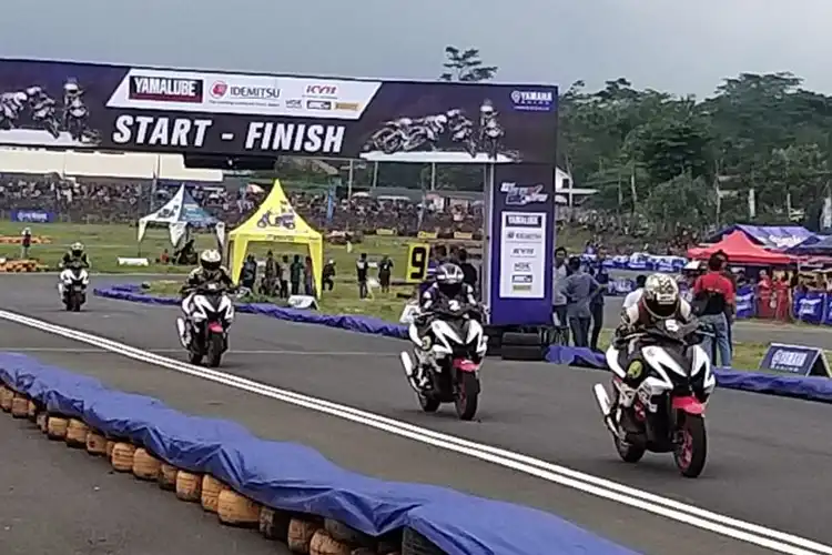 Hasil Aerox Fun Race YCR 2020, Baru Main Langsung Menang, Start Depan Sekaligus Juara