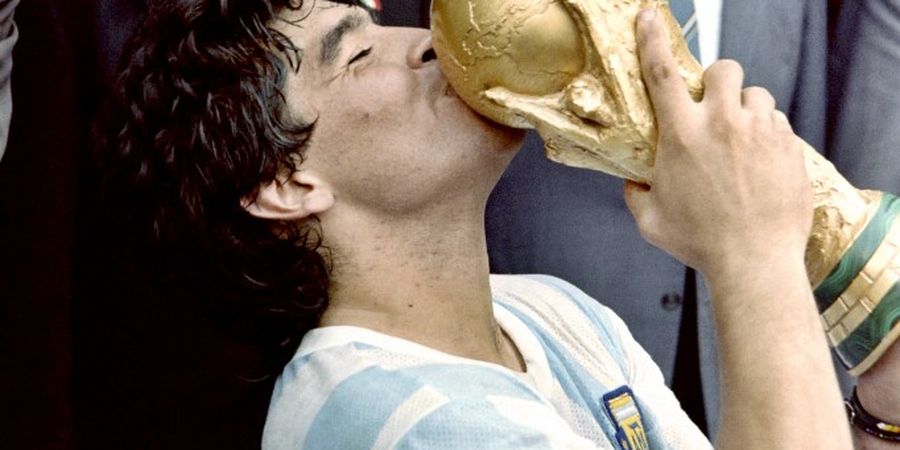 SEJARAH PIALA DUNIA - Legasi Abadi Diego Maradona, Tangan Tuhan dan Gol Terbaik Abad Ini dalam 4 Menit