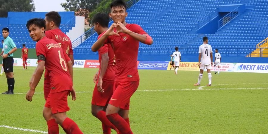 SEDANG BERLANGSUNG - Link Live Streaming Piala AFF U-18, Timnas U-18 Indonesia Vs Laos