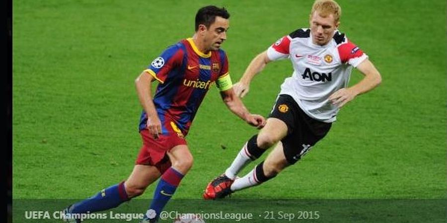 Momen Wayne Rooney Memohon Belas Kasihan pada Xavi Hernandez