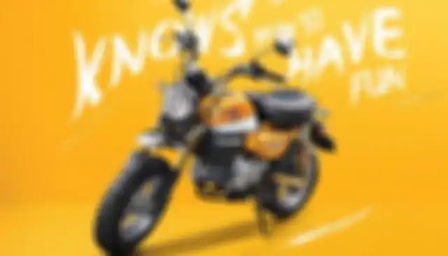 Honda Monkey punya tiga pilihan warna yang cerah dan elegan.