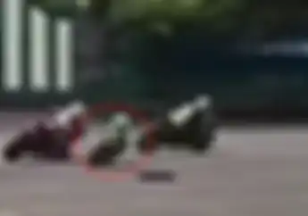 Sadis! Pakai MiniGP Bocah Ini Ngejabanin Motor Sport 150 cc