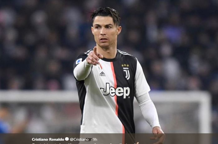 Megabintang Juventus, Cristiano Ronaldo.