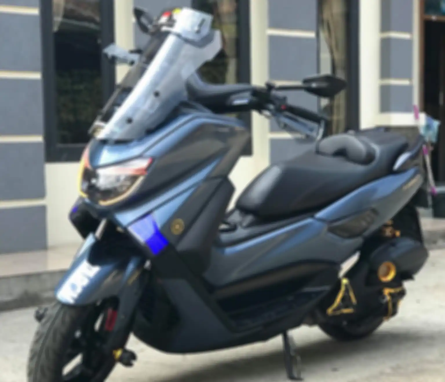 Yamaha Nmax pakai knalpot Ninja 250 Fi