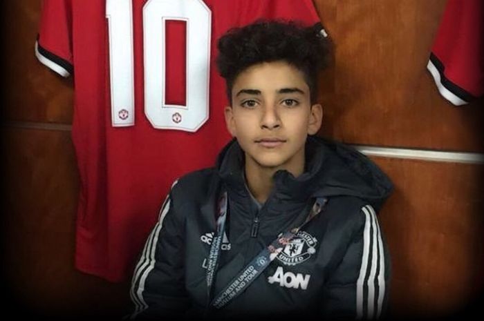 Pemain Akademi Manchester United, Zidane Iqbal, sempat dikira keturunan Indonesia.