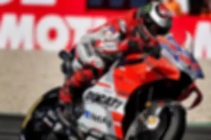 Jorge Lorenzo sempat di posisi depan MotoGP Belanda